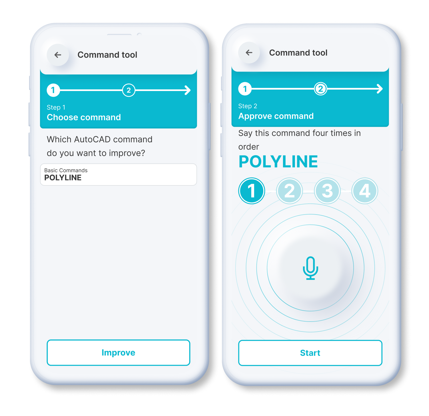 The First Tool to Enhance Commands through Voice Recording
